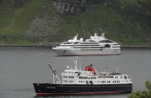 The Hebridean Princess and Le Soleal 9.7.15