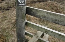 A Skye  stile towards Uig