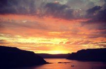 Sunrise at High Beech House