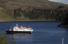 The Hebridean Princess - a regular! 24.05.14